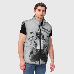 Мужской жилет PUBG, цвет: 3D-светло-серый — фото 2