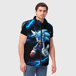Мужской жилет SONIC, цвет: 3D-светло-серый — фото 2