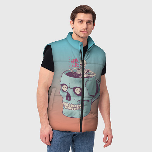 Мужской жилет Good Viber / 3D-Черный – фото 3