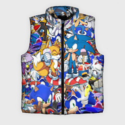 Мужской жилет SONIC PATTERN, цвет: 3D-черный