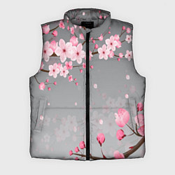 Мужской жилет САКУРА, цвет: 3D-светло-серый