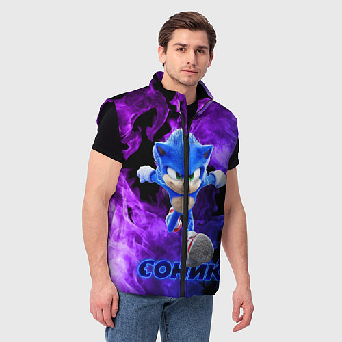 Мужской жилет SONIC / 3D-Черный – фото 3