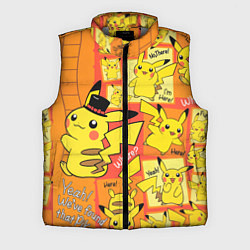 Мужской жилет Pikachu