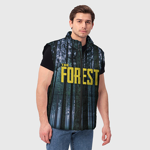 Мужской жилет THE FOREST / 3D-Черный – фото 3