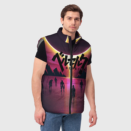 Мужской жилет BERSERK / 3D-Светло-серый – фото 3