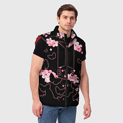 Мужской жилет BTS, цвет: 3D-красный — фото 2