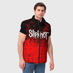 Мужской жилет SLIPKNOT, цвет: 3D-черный — фото 2