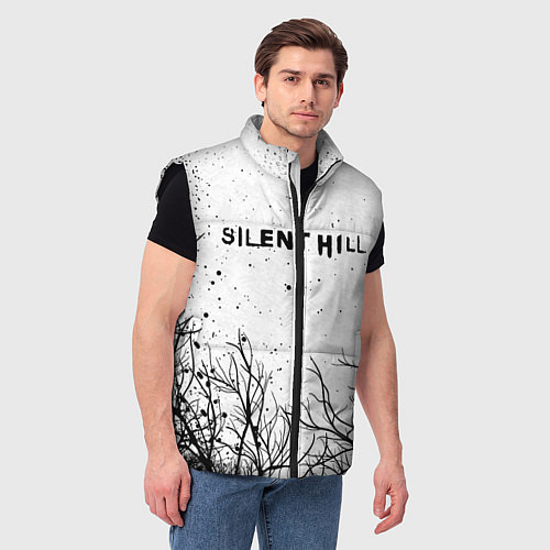 Мужской жилет SILENT HILL / 3D-Черный – фото 3