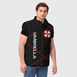 Мужской жилет UMBRELLA CORP, цвет: 3D-черный — фото 2