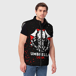 Мужской жилет RESIDENT EVIL 3, цвет: 3D-светло-серый — фото 2
