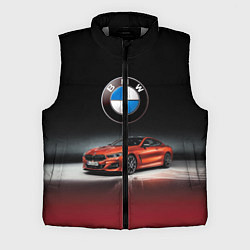 Мужской жилет BMW, цвет: 3D-светло-серый