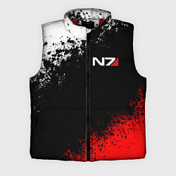 Мужской жилет MASS EFFECT N7, цвет: 3D-красный