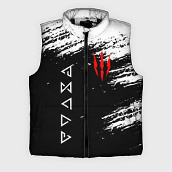 Мужской жилет ВЕДЬМАК, цвет: 3D-черный