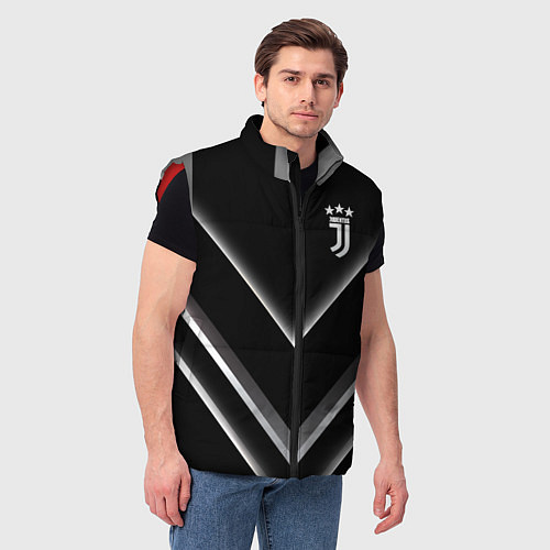 Мужской жилет Juventus F C / 3D-Красный – фото 3