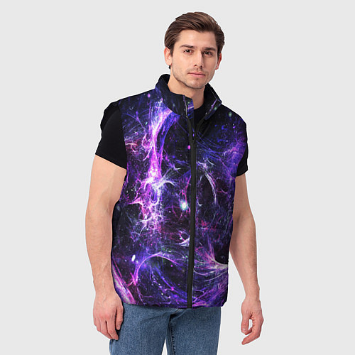 Мужской жилет SPACE / 3D-Черный – фото 3