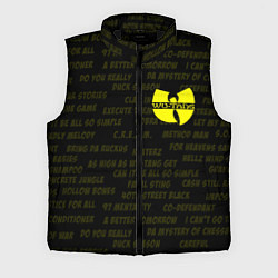 Мужской жилет WU-TANG CLAN, цвет: 3D-черный