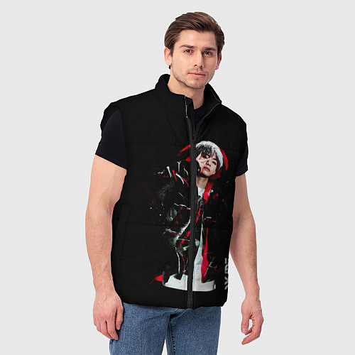 Мужской жилет BTS / 3D-Черный – фото 3