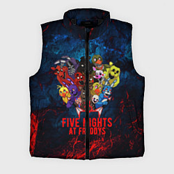 Мужской жилет Five Nights At Freddys, цвет: 3D-черный