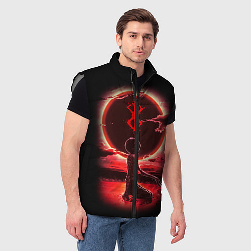 Мужской жилет BERSERK / 3D-Светло-серый – фото 3