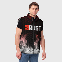Мужской жилет RUST, цвет: 3D-светло-серый — фото 2