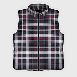 Мужской жилет Классические в клеточку, цвет: 3D-черный