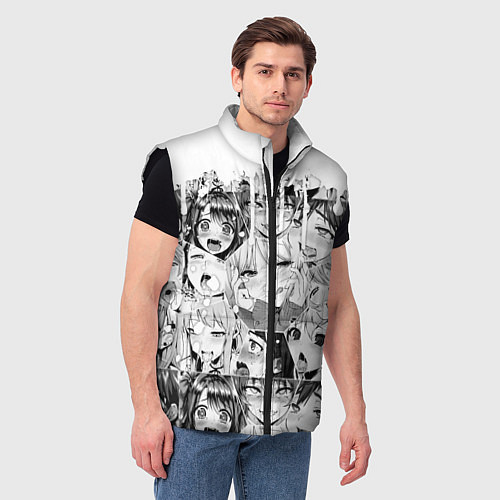 Мужской жилет AHEGAO / 3D-Черный – фото 3