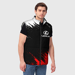 Мужской жилет LEXUS, цвет: 3D-светло-серый — фото 2
