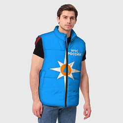 Мужской жилет МЧС России, цвет: 3D-красный — фото 2