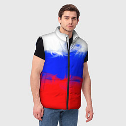 Мужской жилет Россия, цвет: 3D-черный — фото 2