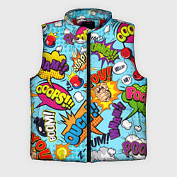 Мужской жилет COMICS ART, цвет: 3D-красный