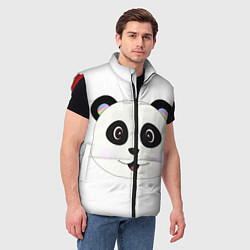 Мужской жилет Panda, цвет: 3D-красный — фото 2