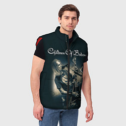 Мужской жилет Children of Bodom 4, цвет: 3D-красный — фото 2