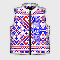 Мужской жилет Лес мой храм, цвет: 3D-красный