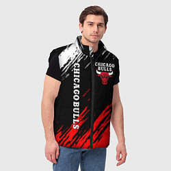 Мужской жилет CHICAGO BULLS, цвет: 3D-черный — фото 2