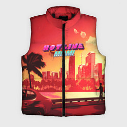 Мужской жилет HOTLINE MIAMI, цвет: 3D-черный