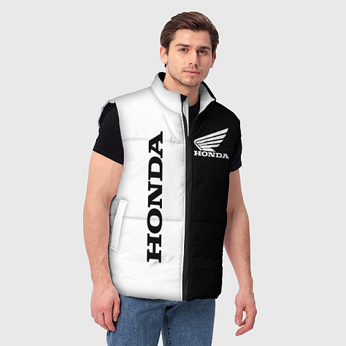 Мужской жилет HONDA / 3D-Черный – фото 3