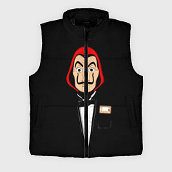 Мужской жилет Бумажный Дом, цвет: 3D-черный