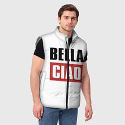 Мужской жилет Bella Ciao, цвет: 3D-светло-серый — фото 2