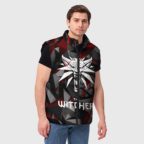 Мужской жилет The Witcher / 3D-Черный – фото 3