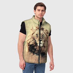 Мужской жилет Lion King, цвет: 3D-черный — фото 2
