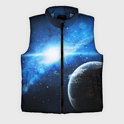 Мужской жилет Космос, цвет: 3D-светло-серый