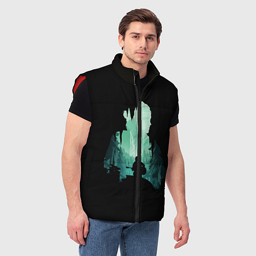 Мужской жилет THE LAST OF US / 3D-Красный – фото 3