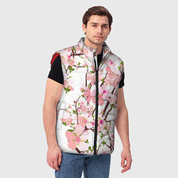 Мужской жилет Сакура Sakura, цвет: 3D-красный — фото 2
