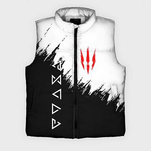 Мужской жилет The Witcher / 3D-Светло-серый – фото 1