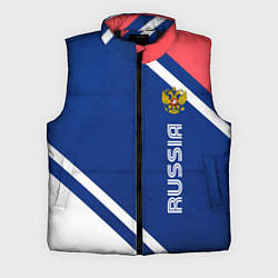 Мужской жилет RUSSIA SPORT, цвет: 3D-черный