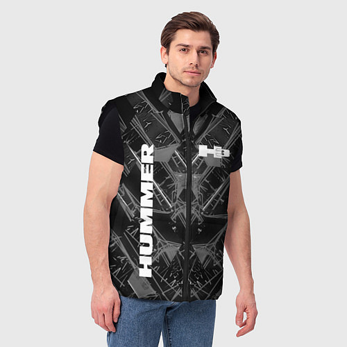 Мужской жилет HUMMER / 3D-Черный – фото 3