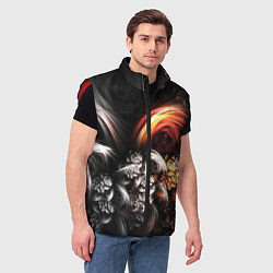 Мужской жилет FRACTALS, цвет: 3D-красный — фото 2
