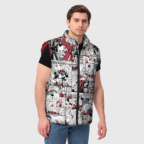 Мужской жилет HELLTAKER / 3D-Красный – фото 3