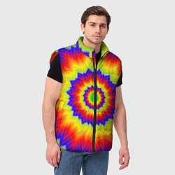 Мужской жилет Tie-Dye, цвет: 3D-красный — фото 2