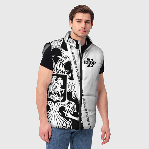 Мужской жилет Егор / 3D-Светло-серый – фото 3
